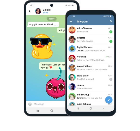 纸飞机Android手机端示意图